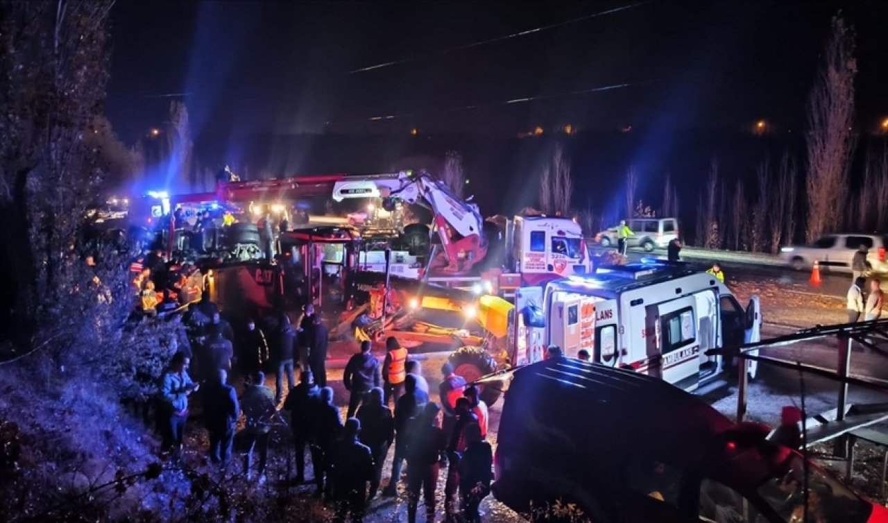 Malatya’da polislere tır çarptı! 1 şehit 1 yaralı!