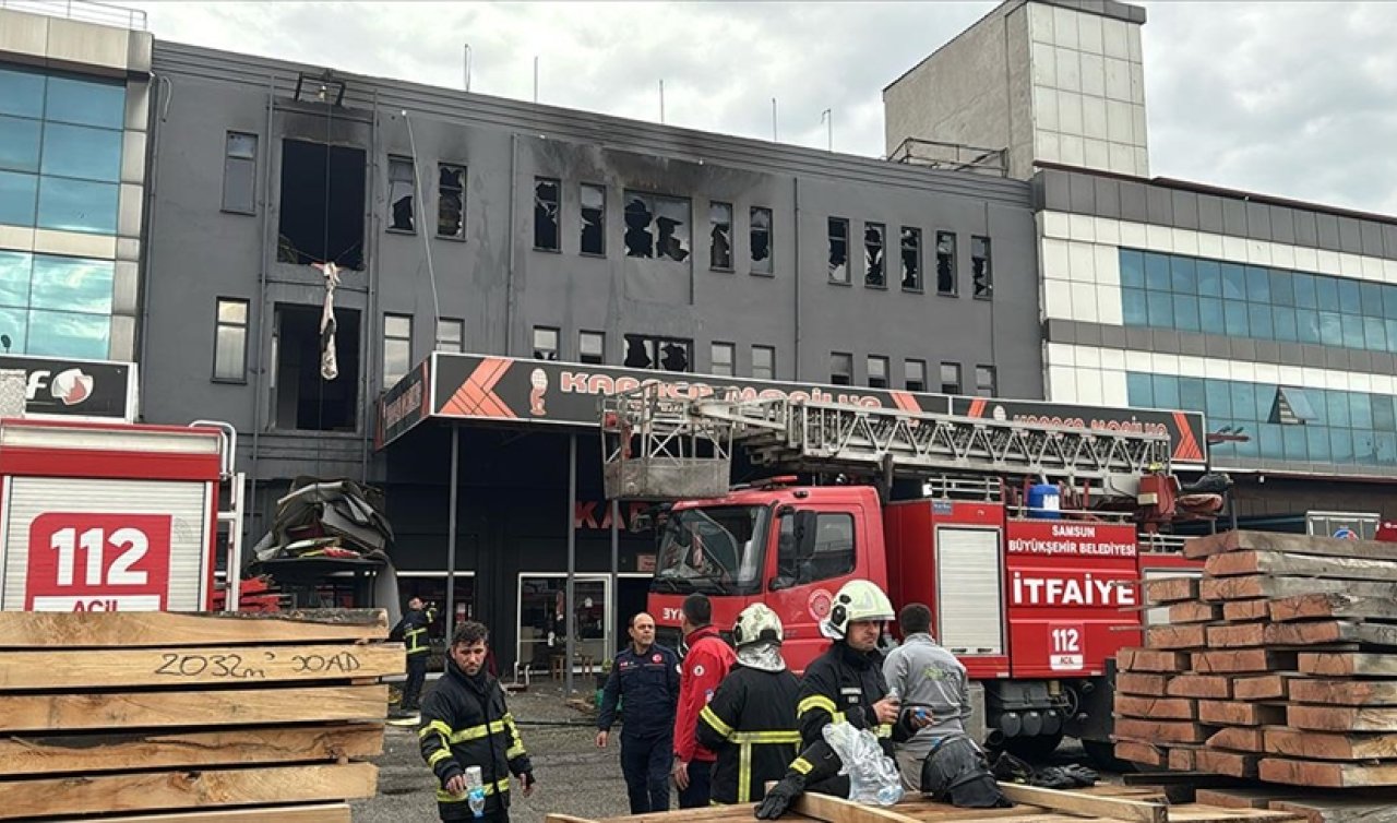 Samsun’da mobilya imalathanesinde dört ayda üçüncü kez yangın çıktı!