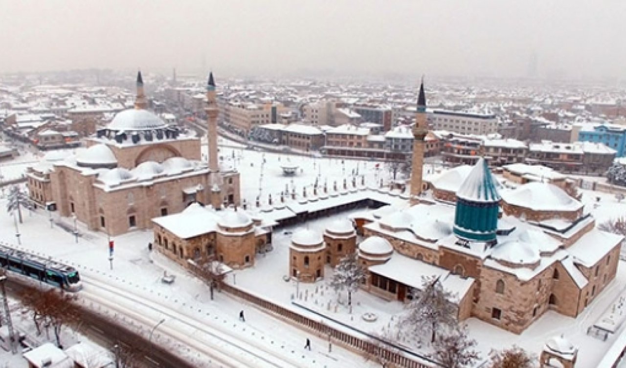 AKOM duyurdu! Konya’ya bu tarihte kar yağışı bekleniyor!