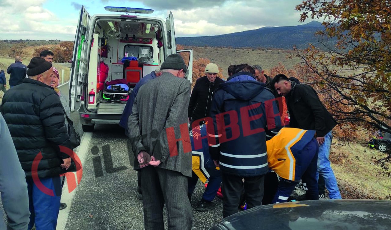 Akkise-Akören arasında trafik kazası: 3 yaralı var!