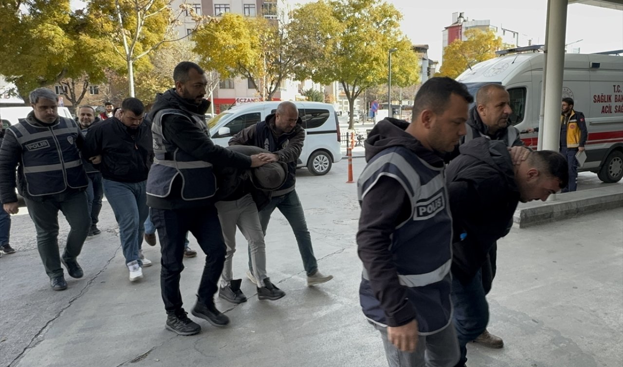 Konya’da silahlı kavgaya karışan 6 şüpheli tutuklandı