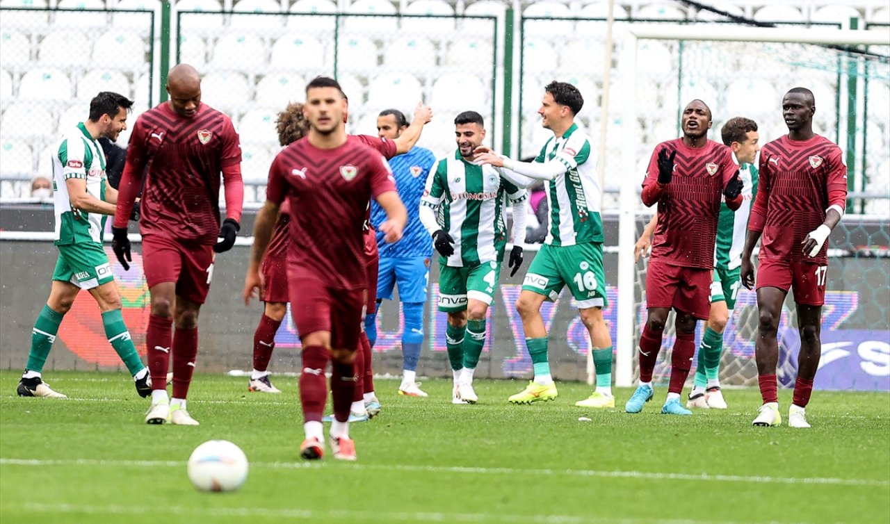 TÜMOSAN Konyaspor-Atakaş Hatayspor maçının ilk yarı!