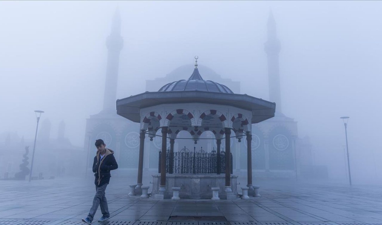  Konya’ya dondurucu soğuklar geliyor! Buz ve sis saracak