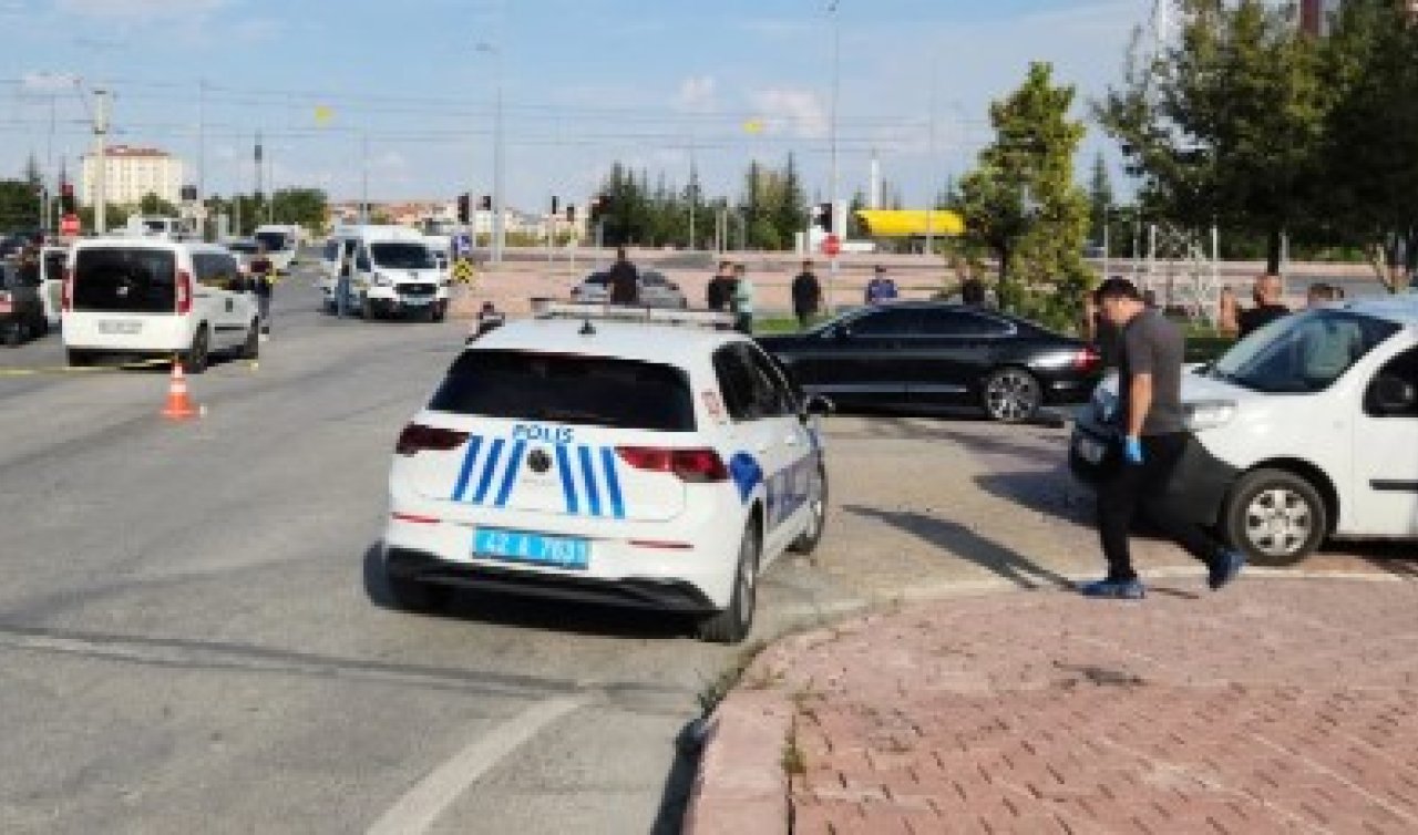 Konya’da polise ateş açan hırsız bacağından vuruldu