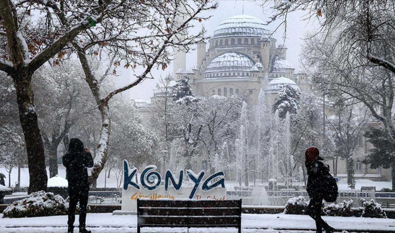  Konya’da kar bekleniyor! Meteoroloji saat ve tarih verdi