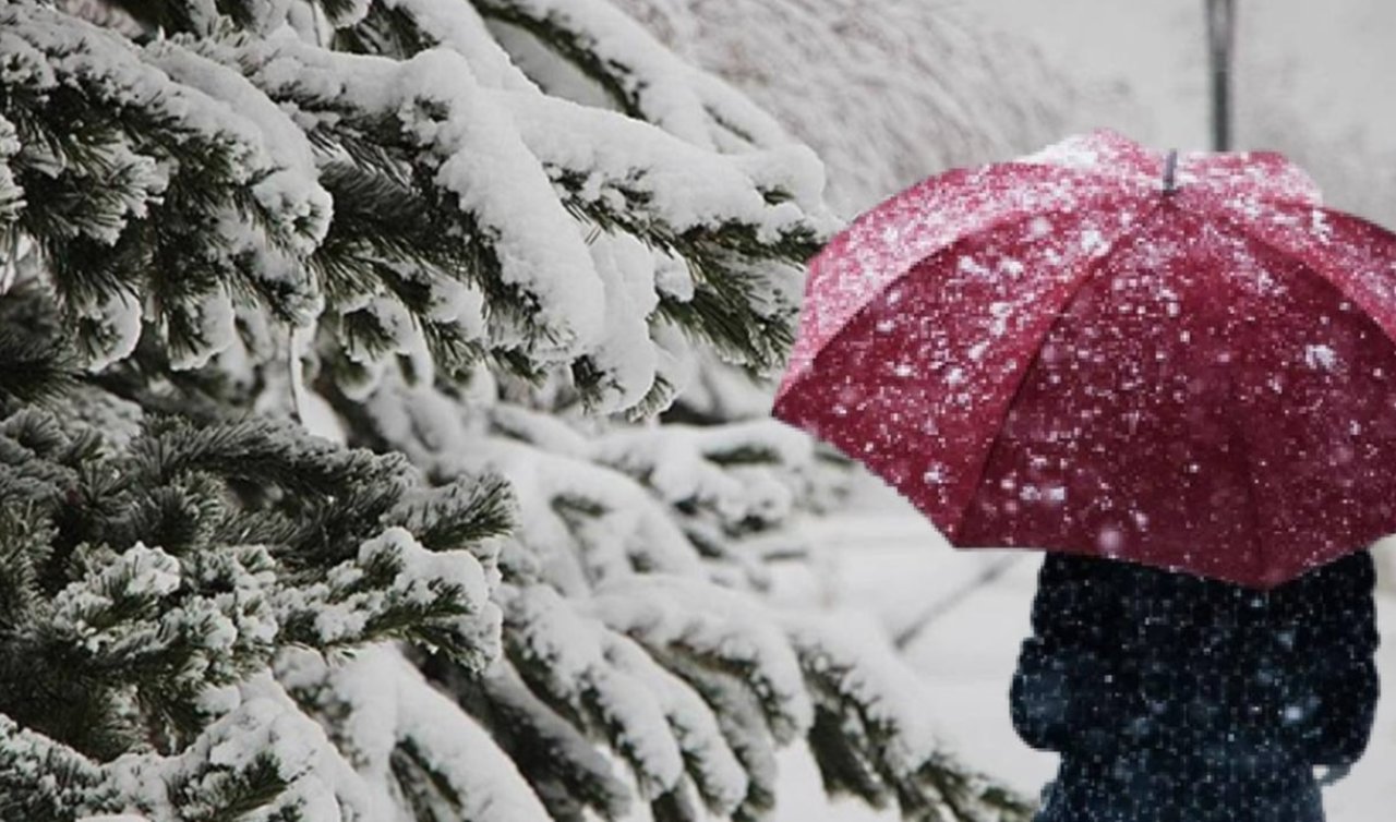 Konya’da hava durumu alarm veriyor: 7 ilçeye kar yağışı uyarısı!