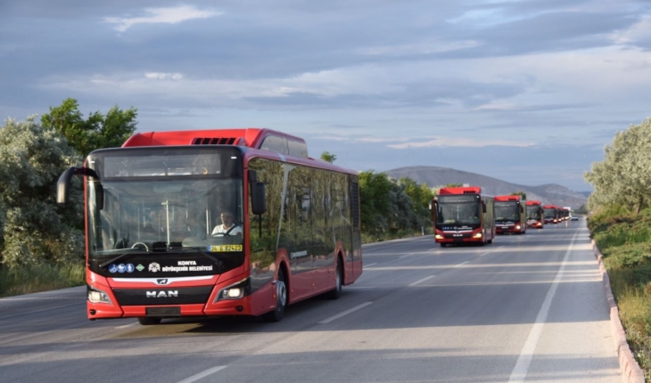 Konya’da toplu taşımada yılbaşı günü için özel tarife açıklandı