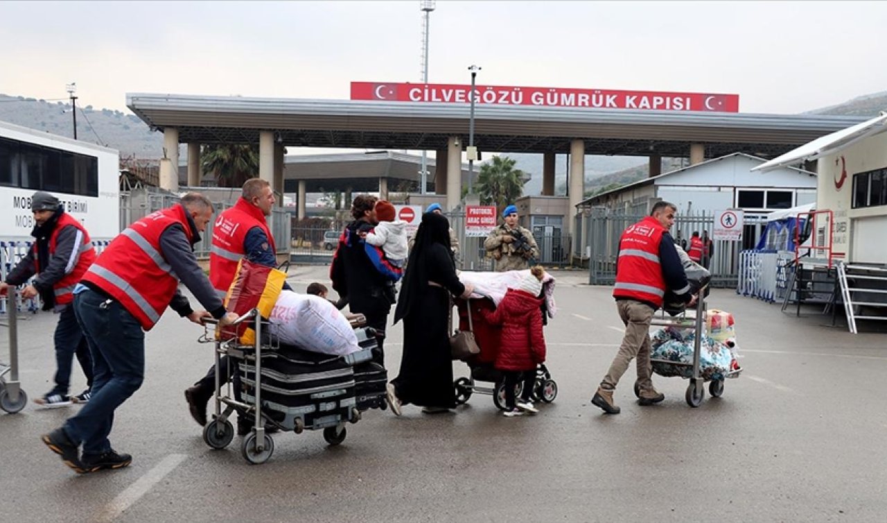  Suriyeliler Hatay Sınır kapılardan geçmeye devam ediyor!