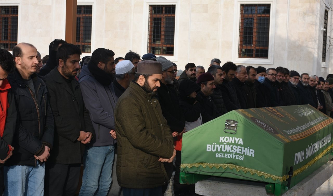 Erzurum’da nehirde ölü bulunan öğretmenin cenazesi Konya’da defnedildi