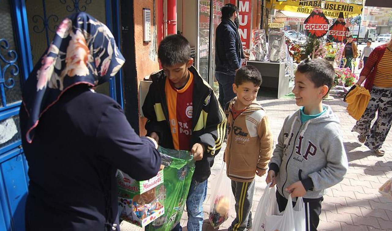 Konya’da çocuklar güne “Şivlilik“ ile başladı