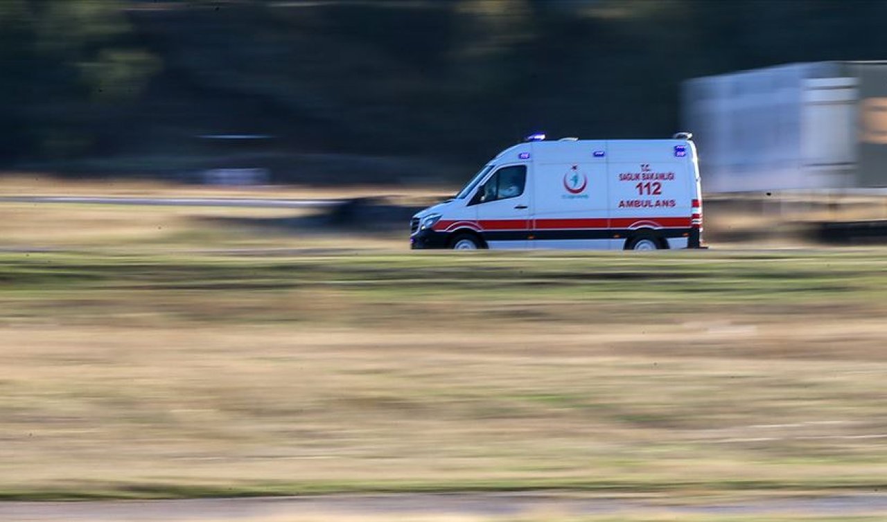 Konya’da şarampole devrilen tırın sürücüsü öldü