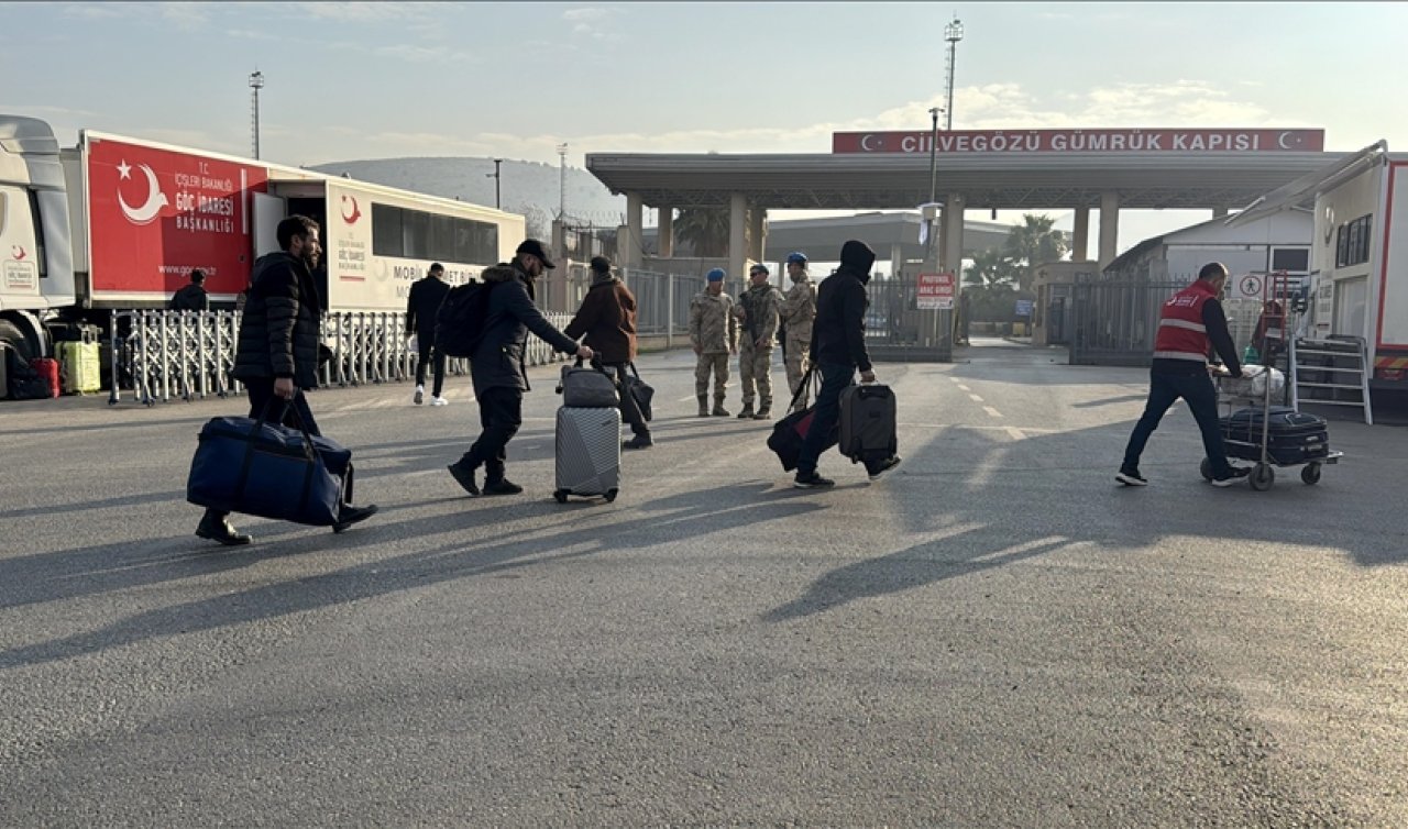  Suriyelilerin ülkelerine dönüşleri sürüyor!