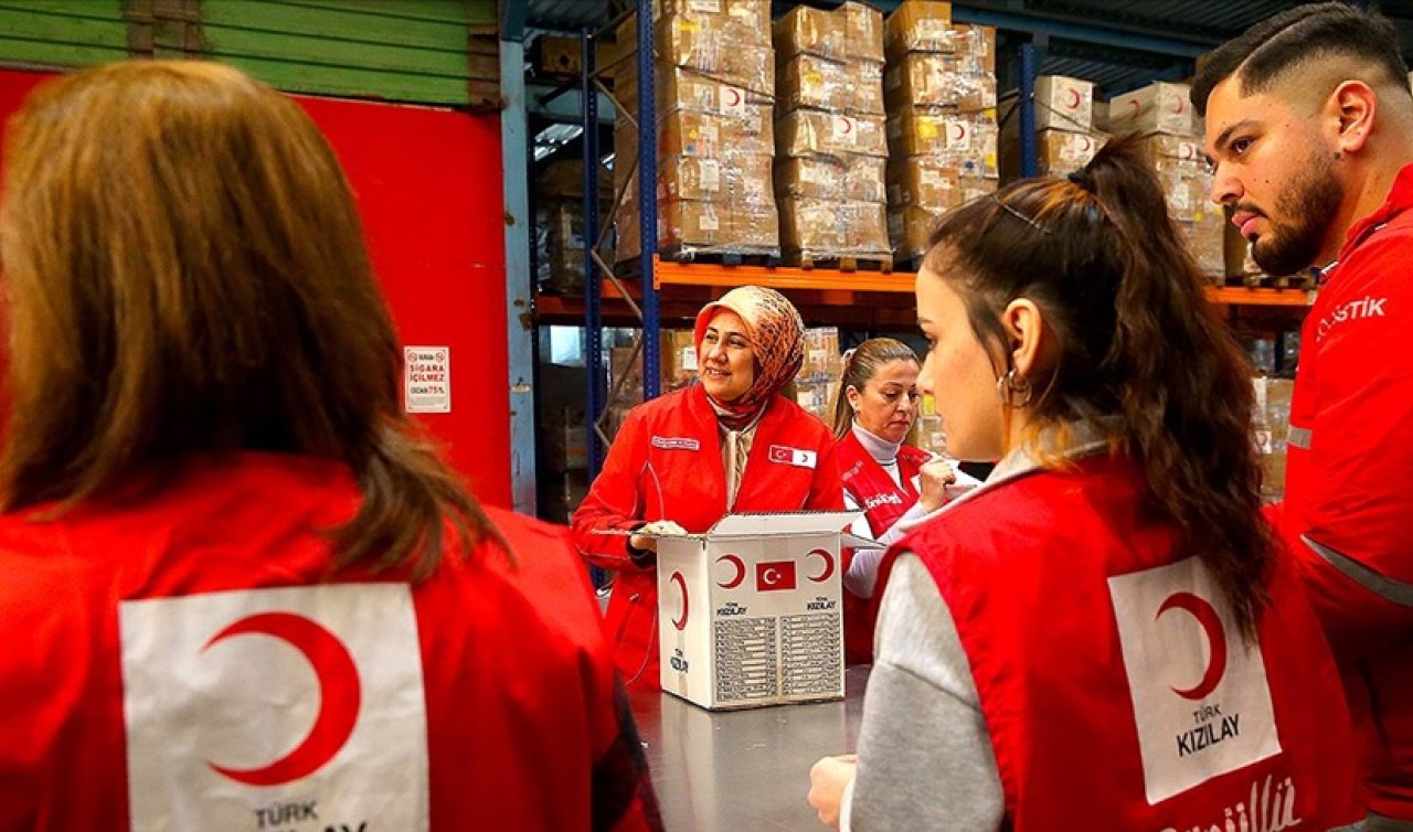 Türk Kızılay’dan deprem bölgesine kış yardımı