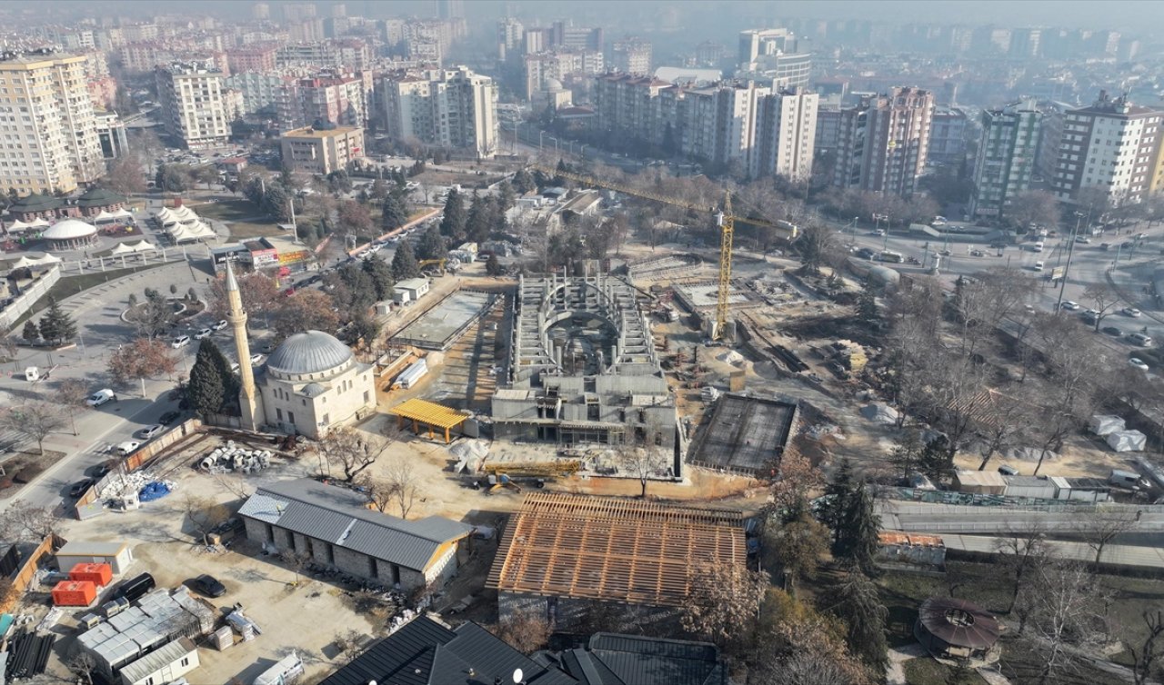 Konya’ya yeni vizyon: Şehir Kütüphanesi inşaatı hızla ilerliyor