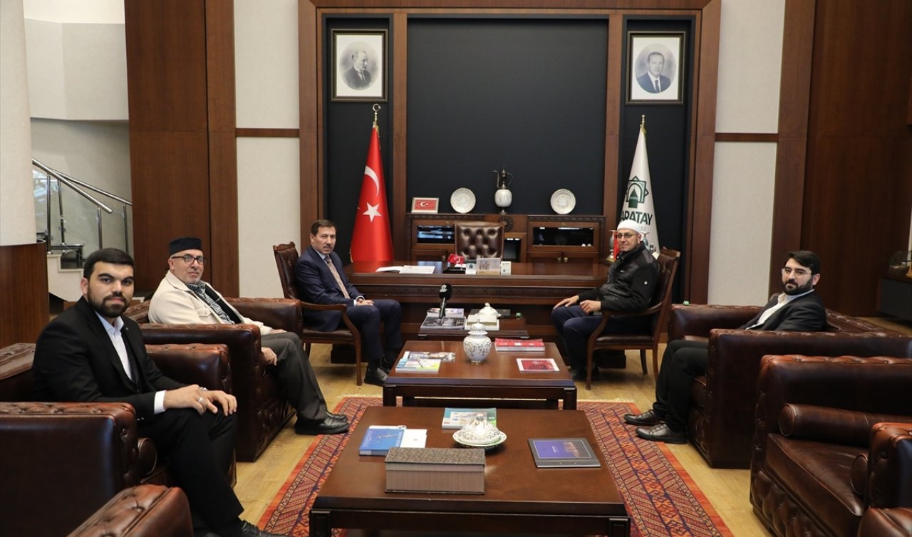 Karatay Belediye Başkanı Hasan Kılca’ya Filistinli Alimler Birliği heyetinden ziyaret