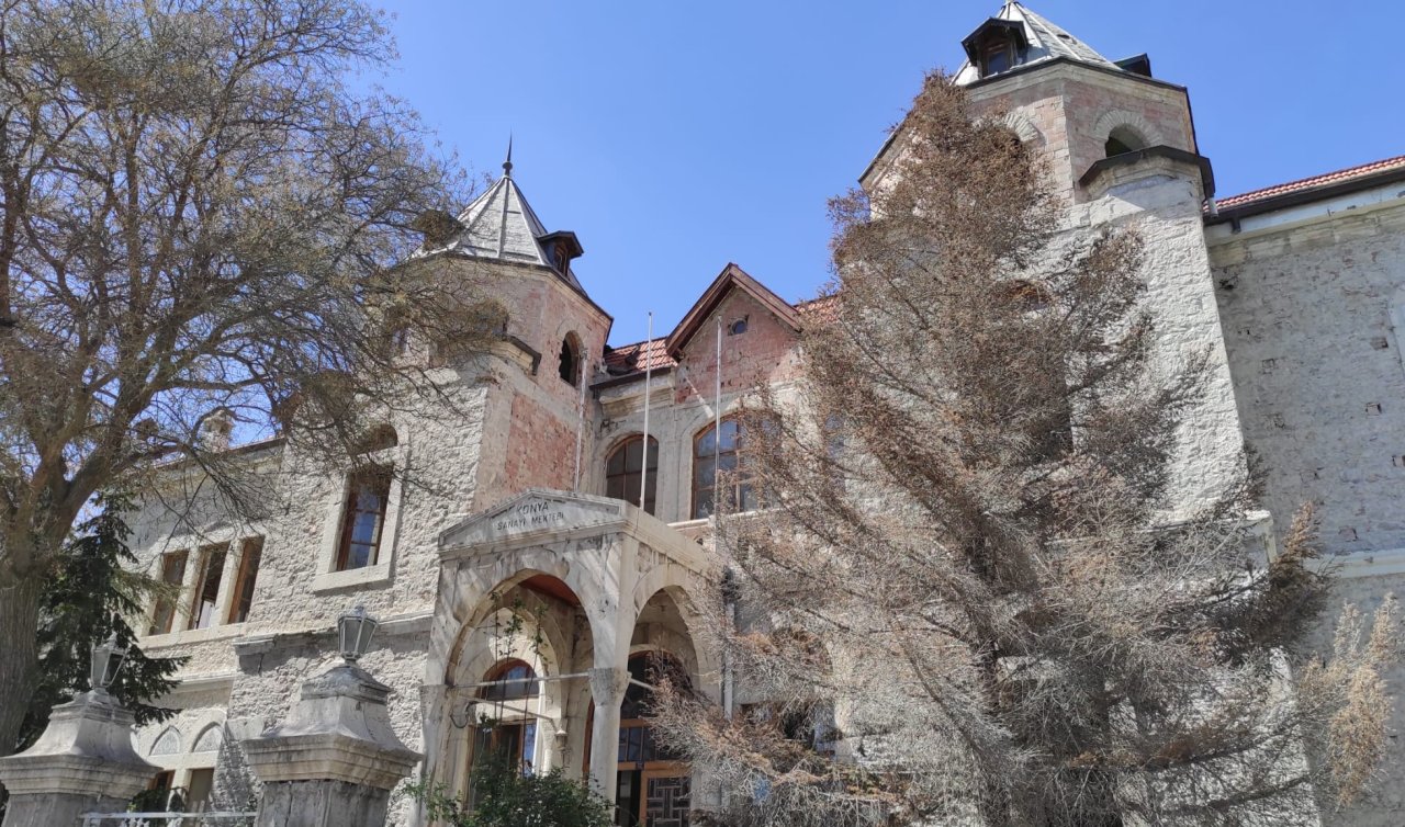 Konya’nın gözde yapısı Sanayi Mektebi, restorasyonla kültür merkezi oluyor