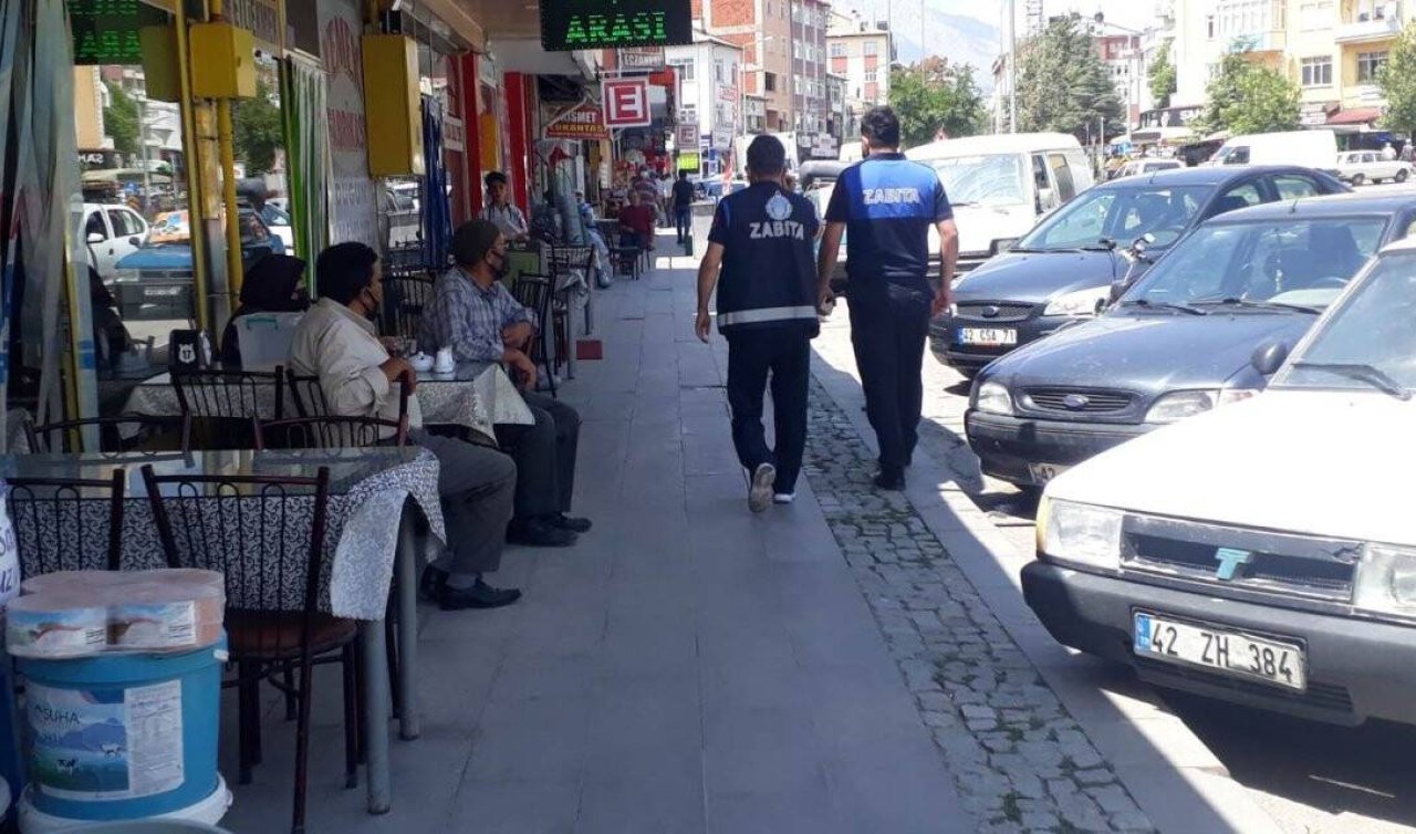 Konya’nın bu ilçesinde denetimler artıyor, cezai işlemler kapıda
