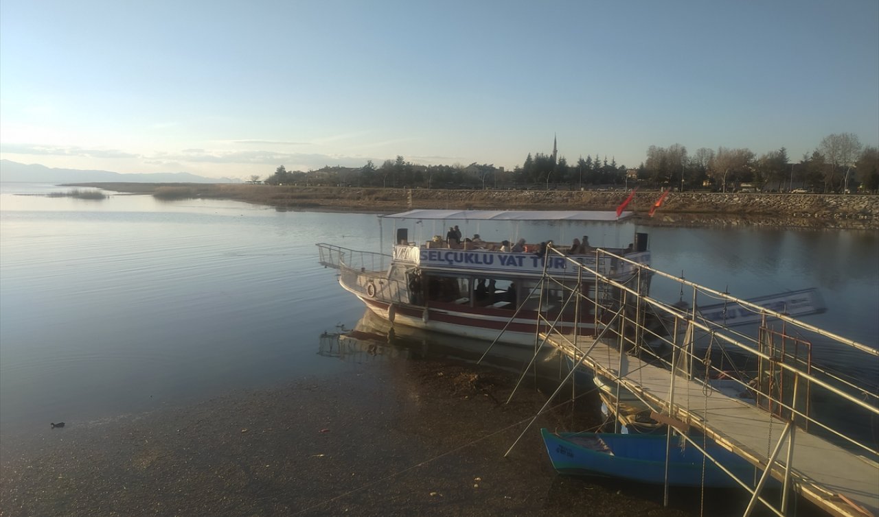 Konya’nın bu ilçesinde yat turu sezonu açıldı